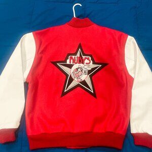 Varsity Ruby's Diner Letterman Jacket 1 of 1 ( Never been worn) (Classic stitch)